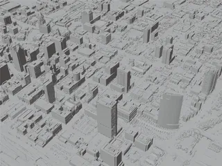 Milwaukee City, USA (2022) 3D Model preview
