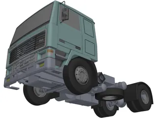 Volvo F-12 3D Model preview