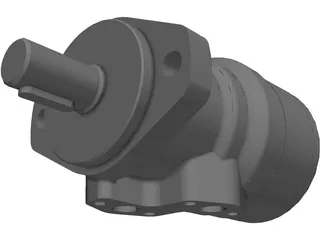 Hydraulic Motor OMR 100 3D Model preview