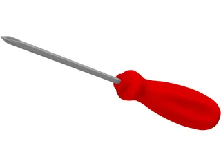 Philips Screwdriver 3D Model preview