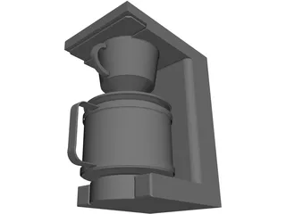 Coffee Machine 3D Model preview