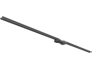 Double Screw Appliance 3D Model preview