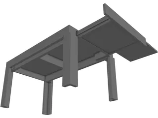 Table 3D Model preview