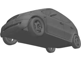 Mercedes-Benz A-class 3D Model preview