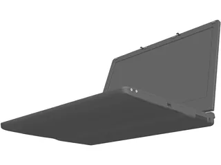 Fujitsu Siemens Amilo 1705 Laptop 3D Model preview