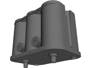 Optima Battery 3D Model preview