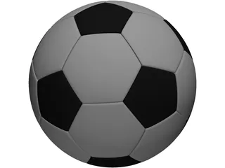 Soccer Ball 3D Model preview