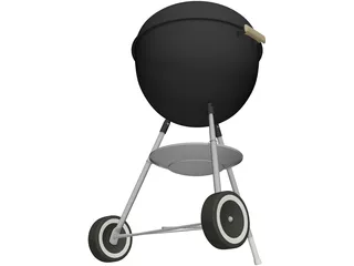 Grill Webber 3D Model preview