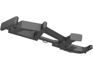Glock AM4 3D Model preview