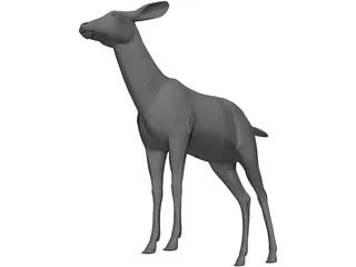 Deer 3D Model preview