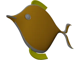 Fish 3D Model preview