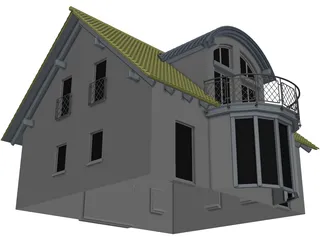 House 3D Model preview