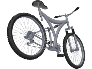 Bike Mountain 3D Model preview