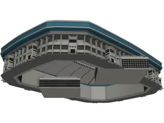 Stadium 3D Model preview