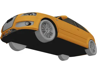 Audi S3 3D Model preview
