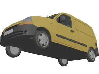 Renault Kangoo 3D Model preview