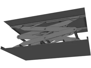 Lift Table 3D Model preview