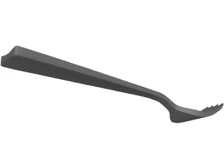 Fork 3D Model preview