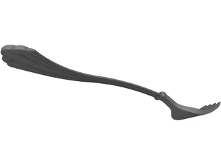 Fork 3D Model preview
