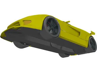 Ford GT 40 [Tuned] 3D Model preview