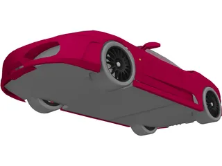 Ferrari F430 3D Model preview