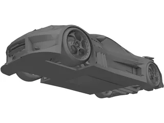 Cyborx Concept 3D Model preview