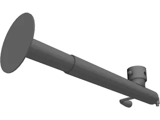 Trailer Jack 3D Model preview