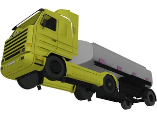 Scania Griffin 3D Model preview