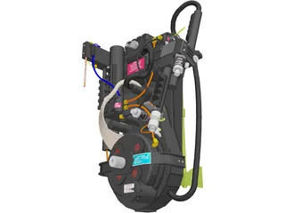 Ghost busters proton pack 3D Model preview