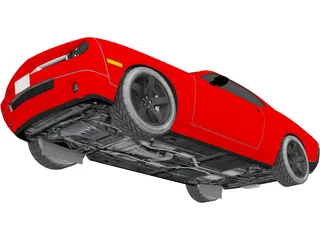 Dodge Challenger RT 3D Model preview