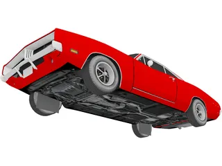 Dodge Charger RT 3D Model preview
