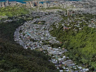 Honolulu City, USA (2023) 3D Model preview