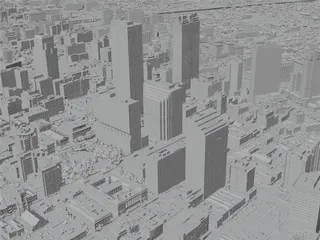 New Orleans City, USA (2023) 3D Model preview