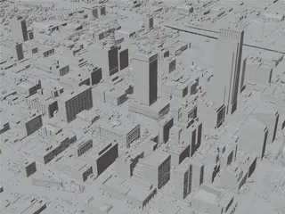 Omaha City, USA (2023) 3D Model preview