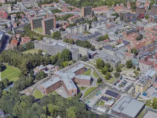 Oslo City, Norway (2022) 3D Model preview