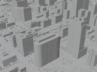 Tulsa City, USA (2023) 3D Model preview