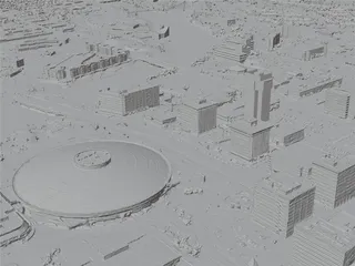 Wichita City, USA (2023) 3D Model preview