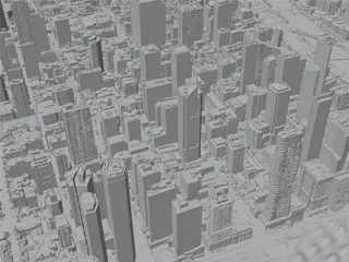 Melbourne City, Australia (2022) 3D Model preview