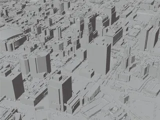 Newark City, USA (2022) 3D Model preview