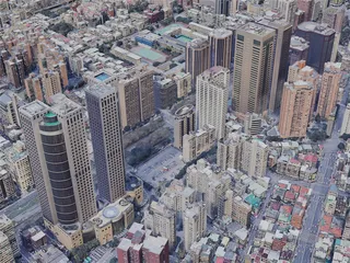 Taipei City, Taiwan (2023) 3D Model preview