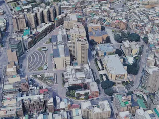 Taoyuan City, Taiwan (2023) 3D Model preview