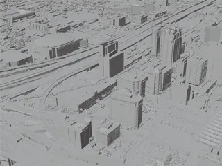Orlando City, USA (2023) 3D Model preview