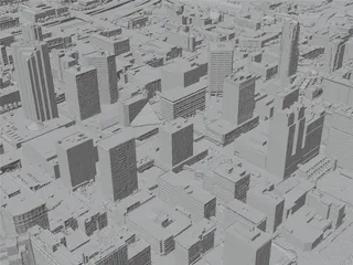 St Paul City, USA (2023) 3D Model preview