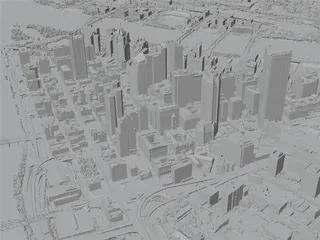 Pittsburgh City, USA (2023) 3D Model preview