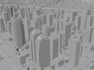 Calgary City, AB, Canada (2022) 3D Model preview