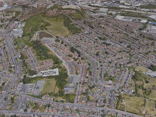 Sheffield City, UK (2022) 3D Model preview