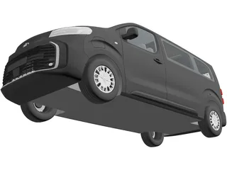 Toyota ProACE Verso Electric (2024) 3D Model preview