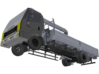 Isuzu FRR90NE4 3D Model preview
