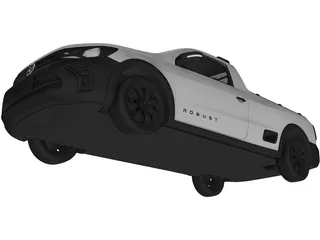 Volkswagen Saveiro Robust (2025) 3D Model preview