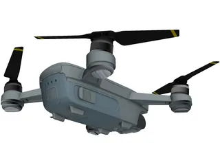DJI Spark 3D Model preview